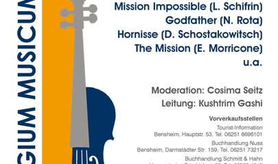 Veranstaltungsplakat, führt zum Kalendereintrag