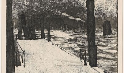 Das Bild Schiffsanleger von Emil Nolde, führt zum Kalendereintrag