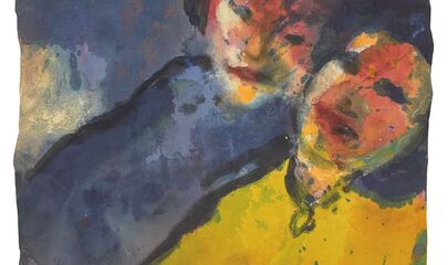 Das Bild Glückliches Paar (Happy Couple) von Emil Nolde, führt zum Kalendereintrag