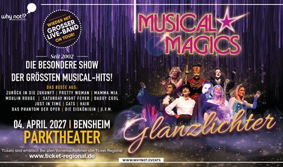 Werbeanzeige Musical Magics, führt zum Kalendereintrag