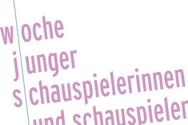 Logo der Woche junger Schauspielerinnen und Schauspieler. Link führt zur Infoseite