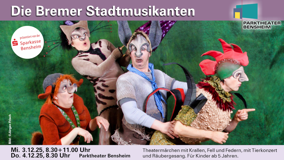 Motiv Die Bremer Stadtmusikanten, führt zum Kalendereintrag